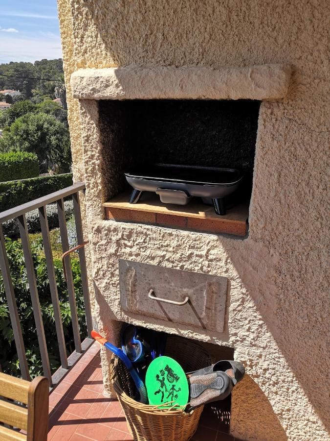 Appartement Cosy Vue Mer A 50 M De La Plage - Refait A Neuf Et Climatise Le Pradet Dış mekan fotoğraf