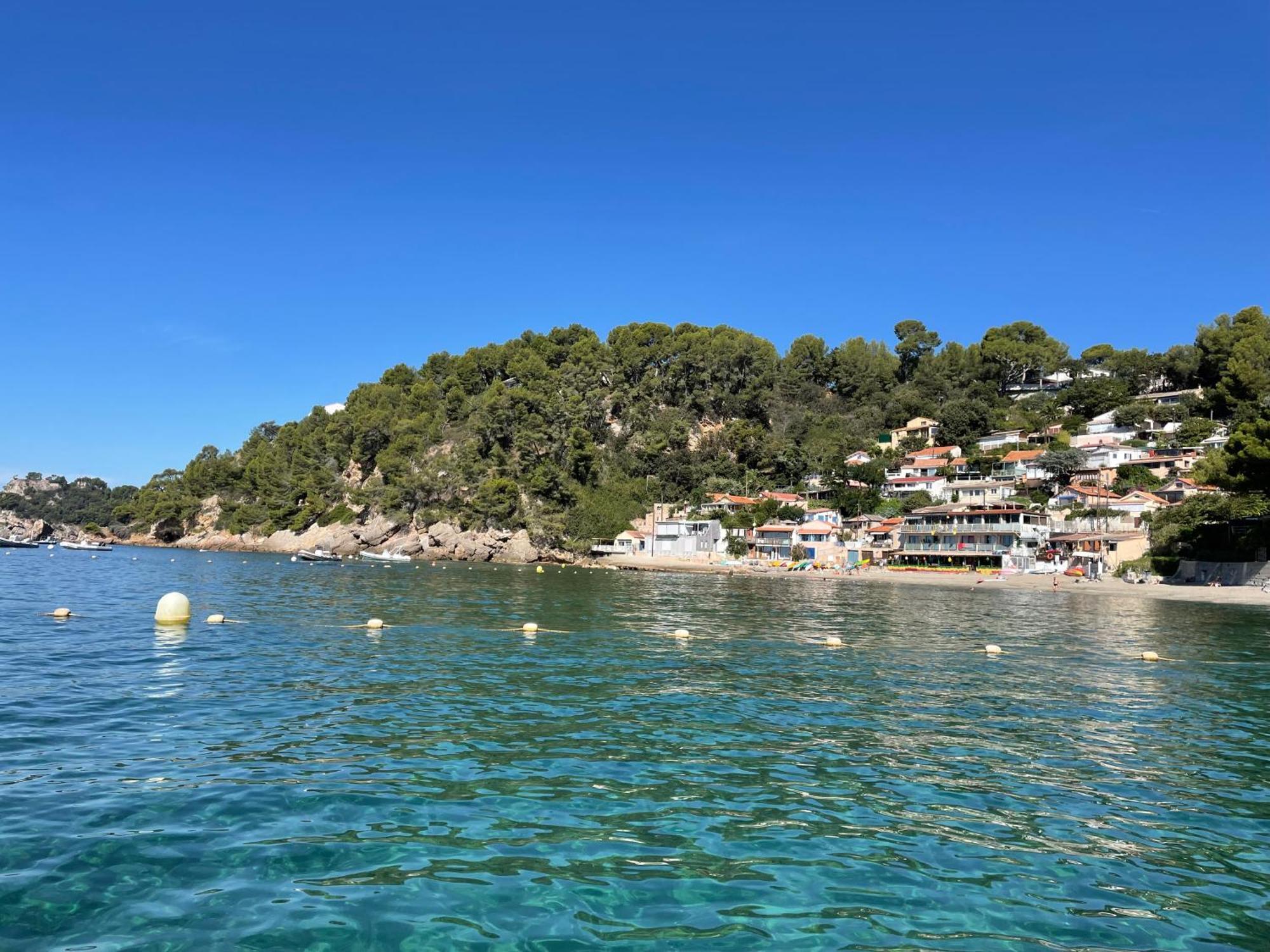 Appartement Cosy Vue Mer A 50 M De La Plage - Refait A Neuf Et Climatise Le Pradet Dış mekan fotoğraf